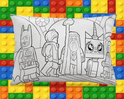 Almofada Para colorir Lego