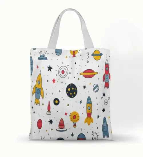 Ecobag ( Sacola ) 20x30 Astronauta