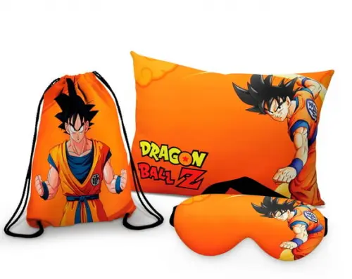 Kit festa do pijama dragon ball z