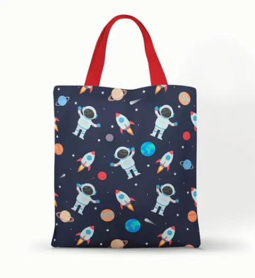 Ecobag ( Sacola ) 20x30 Astronauta