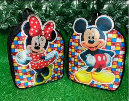 Mochila Personalizada Mickey e Minnie