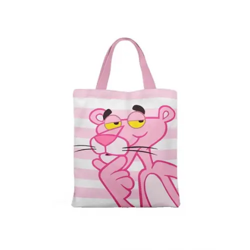 Ecobag ( Sacola ) Pantera Cor de Rosa
