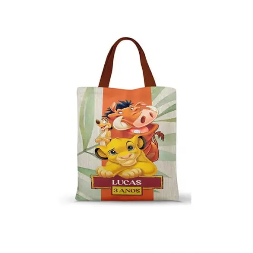 Ecobag ( Sacola ) Rei Leão