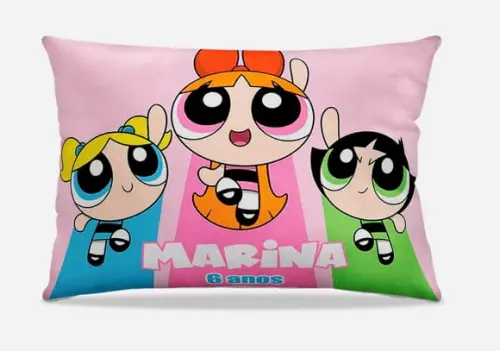 Almofada personalizada Meninas Super Poderosas
