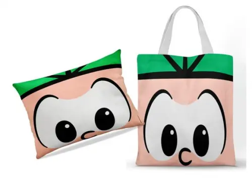 Kit 30 Almofadas 20x30 + 30 Sacolas Ecobag Turma da Monica