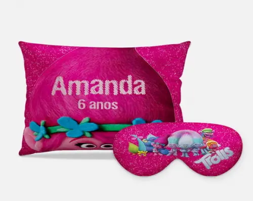 Kit festa do Pijama Trolls meninas e meninos