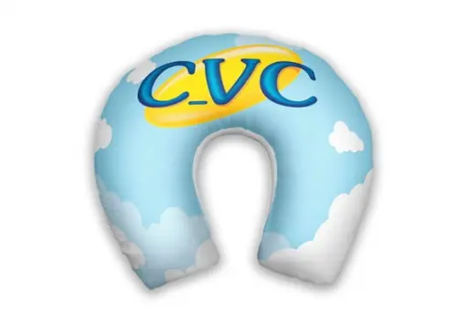 Almofada Pescoço Turismo Cvc ( Fazemos com Sua Logo )