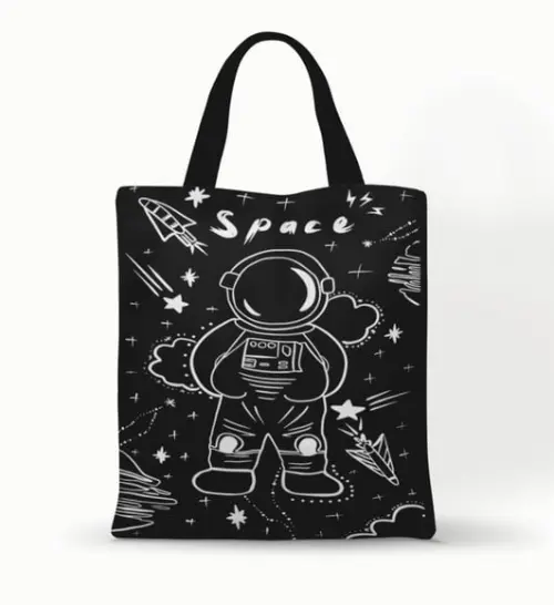 Ecobag ( Sacola ) 20x30 Astronauta