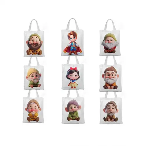 Ecobag (sacola) Branca de Neve