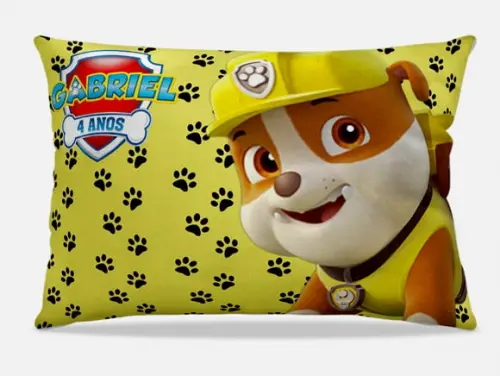 Almofada Patrulha Canina ( Rubble)Temos todos os personagens