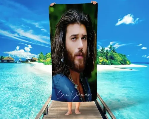 Toalha personalizada Can Yaman
