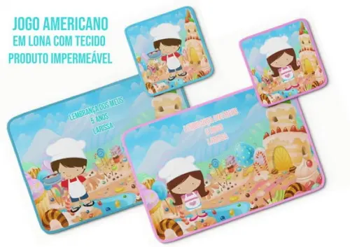 Jogo Americano Confeitaria