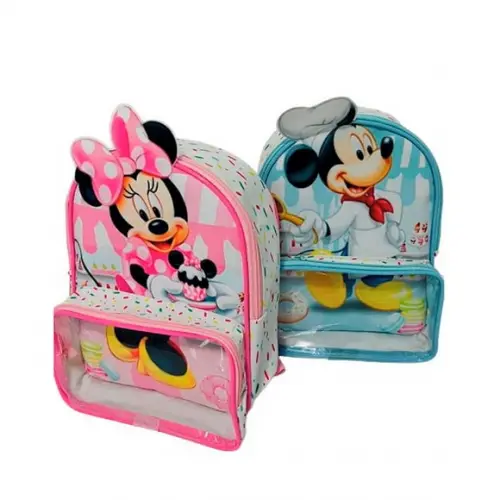 Mochila Mickey e Minnie Confeitaria