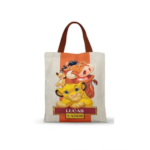 Ecobag ( Sacola ) Rei Leão