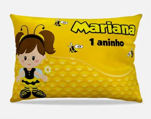 Almofada personalizada Abelhinha