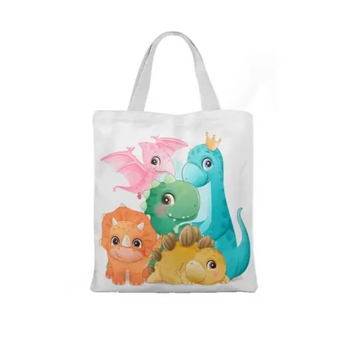 Ecobag ( Sacola ) 20x30 Dinossauros