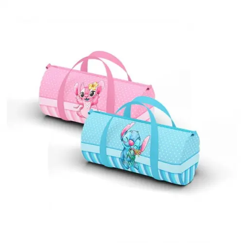 Bolsa Viagem Personalizada Stitch e Angel