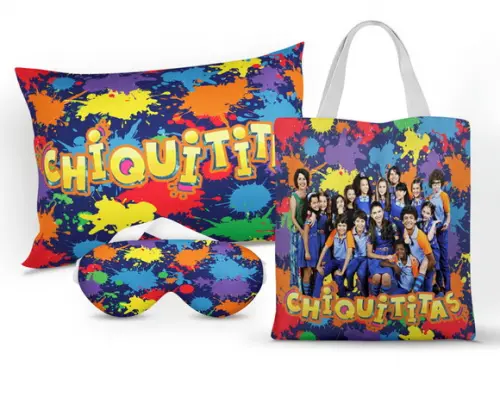 Kit festa do Pijama Chiquititas