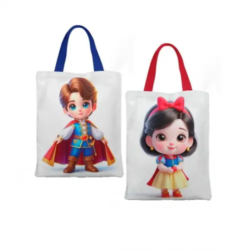 Ecobag (sacola) Branca de Neve