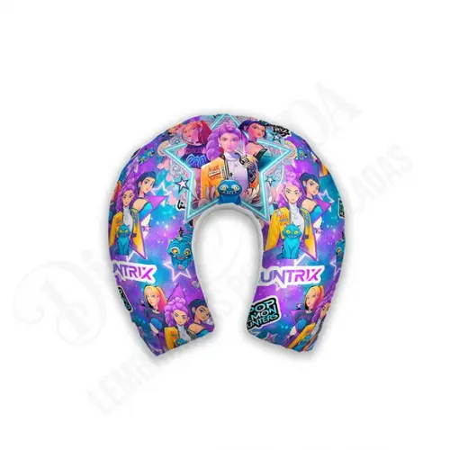 Almofada Pescoço Guerreiras K Pop Huntrix