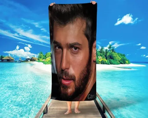 Toalha personalizada Can Yaman