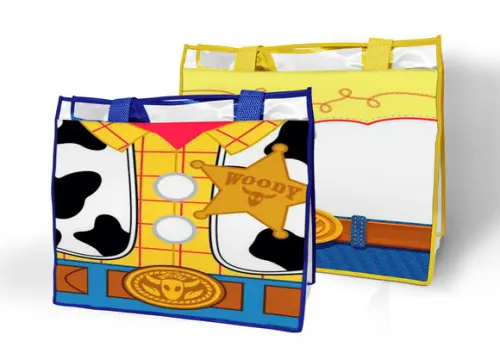 Bolsa Praia Toy Story Woody e Jessie