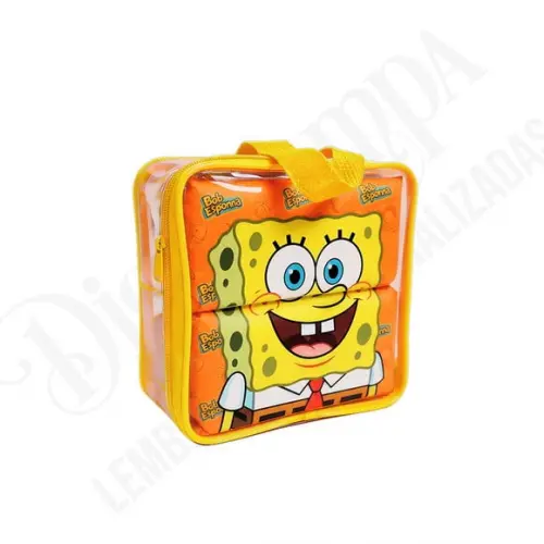 Kit Triplo Cristal G Bob Esponja