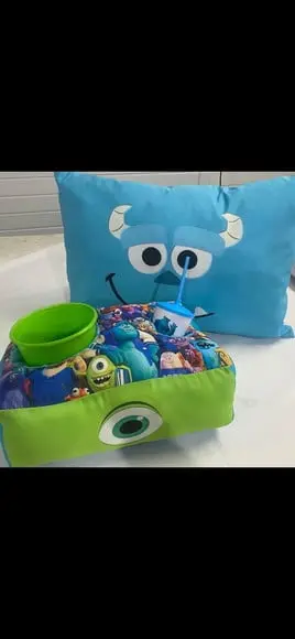 Kit fronha + almofada pipoca Montros S.A