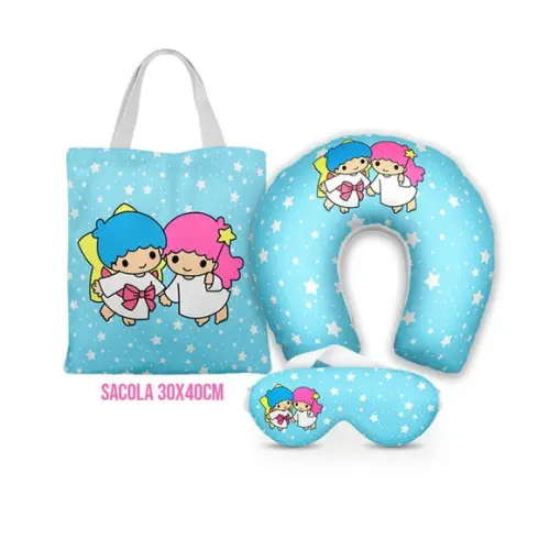 Kit Almofada Pescoço + Ecobag G + My Melody