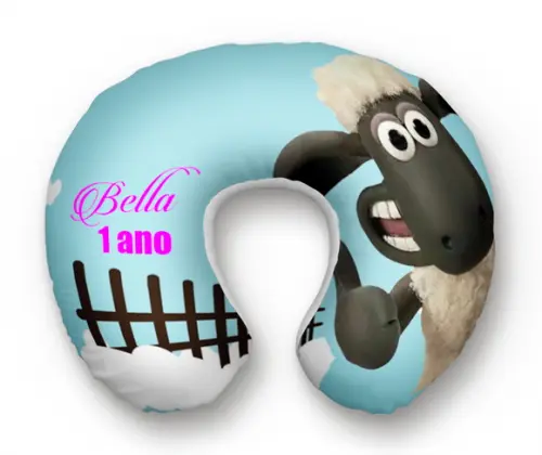 Almofada Pescoço Ovelha Shaun