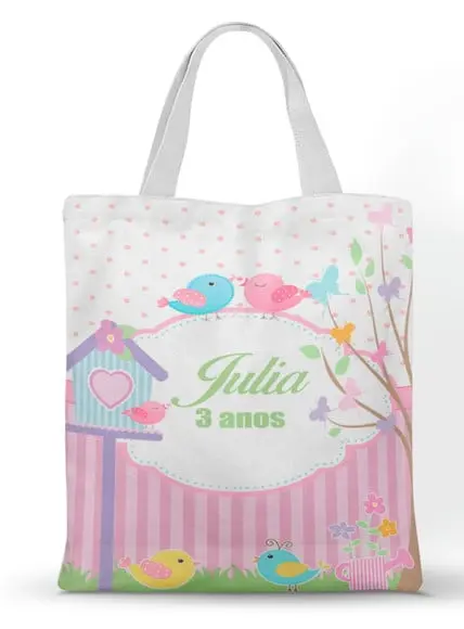 Ecobag Jardim Passaros
