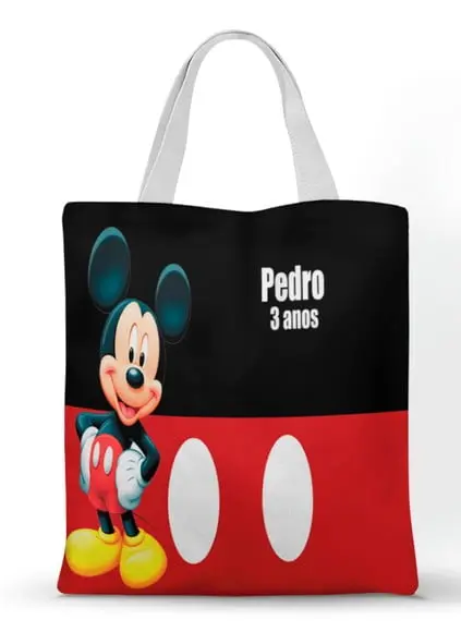Ecobag ( Sacola ) Mickey