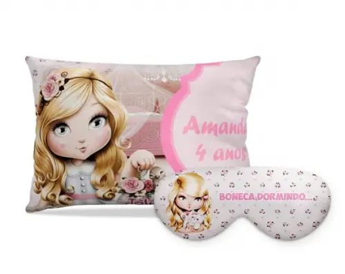 Kit festa do Pijama Boneca Jolie
