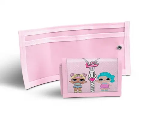 Carteira infantil Lol Surprise
