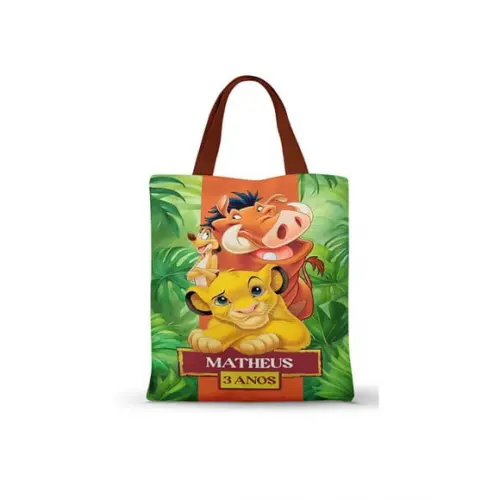 Ecobag ( Sacola ) Rei Leão