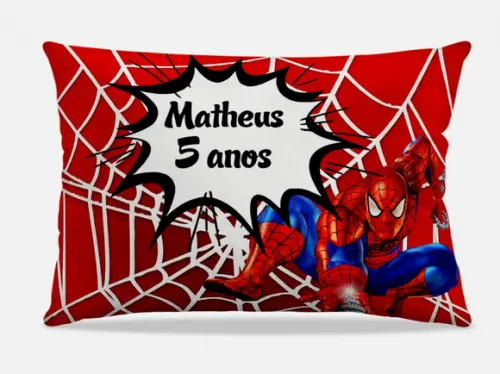 Almofada personalizada Homem aranha