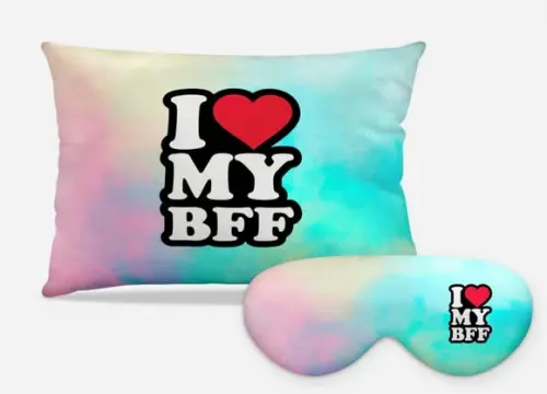 Kit festa do pijama BFF Best friend forever