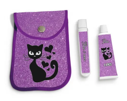 Kit higiene necessarie escova e pasta Gato