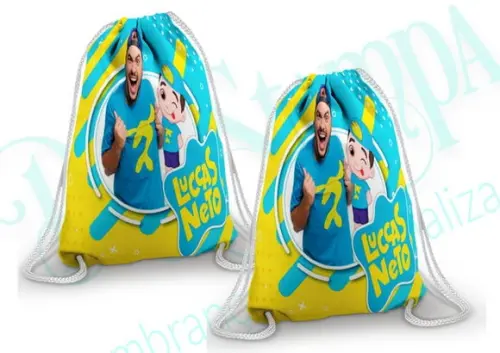 Mochilinha personalizada Lucas Neto