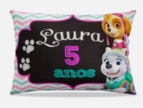 Almofadas Patrulha Canina Meninas