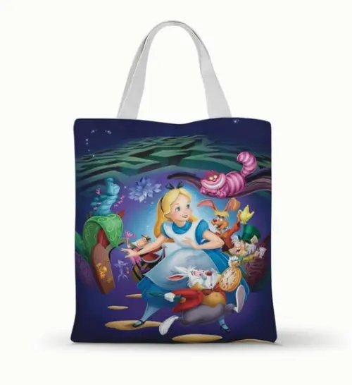 Ecobag Alice no Pais das Maravilhas