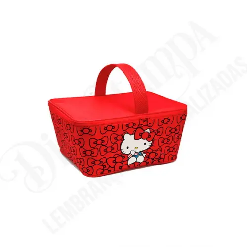 Cesta Pic Nic Termica Hello Kitty