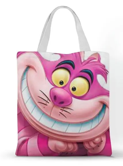 Ecobag ( sacola personalizada) Gato Cheshire