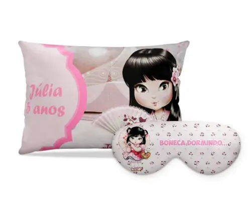 Kit festa do Pijama Boneca Jolie