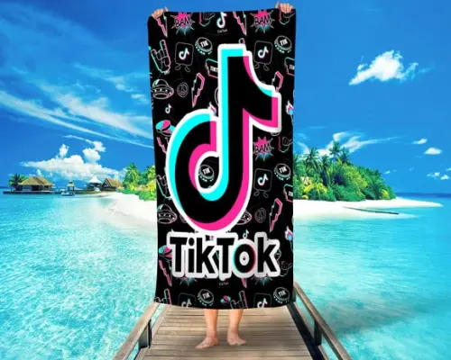 Toalha personalizada Tiktok