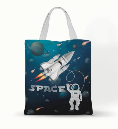 Ecobag ( Sacola ) 20x30 Astronauta