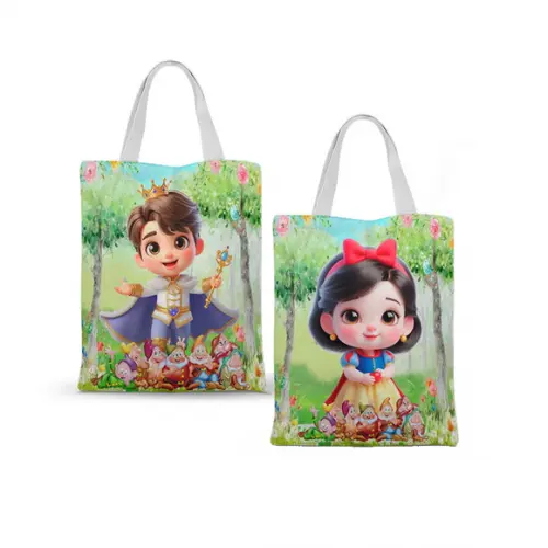Ecobag (sacola) Branca de Neve