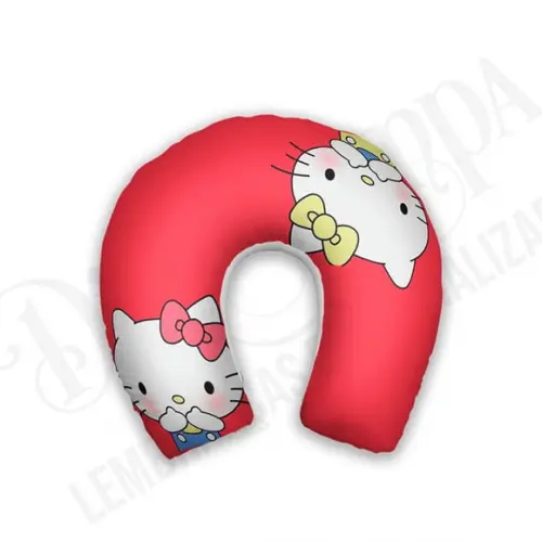 Almofada Pescoço Hello Kitty