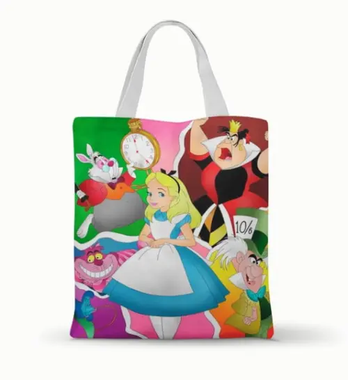 Ecobag Alice no Pais das Maravilhas