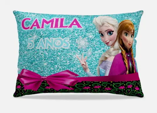 Almofadas Personalizadas Elza Frozen 20x28cm